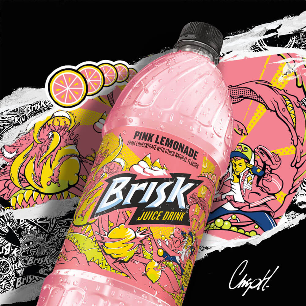 Lipton Brisk Iced Tea, Blood Orange