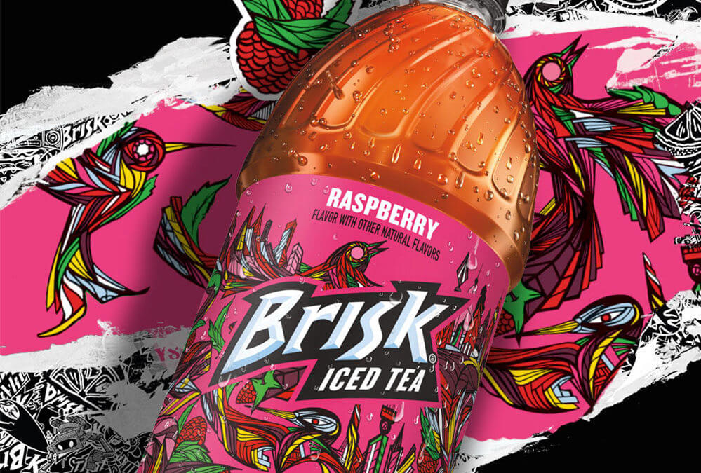 This new Brisk iced tea flavor defies the traditional with 'bold' and  'tangy' flavor 