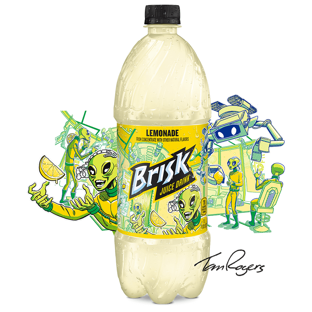 brisk lemonade brisk lemonade