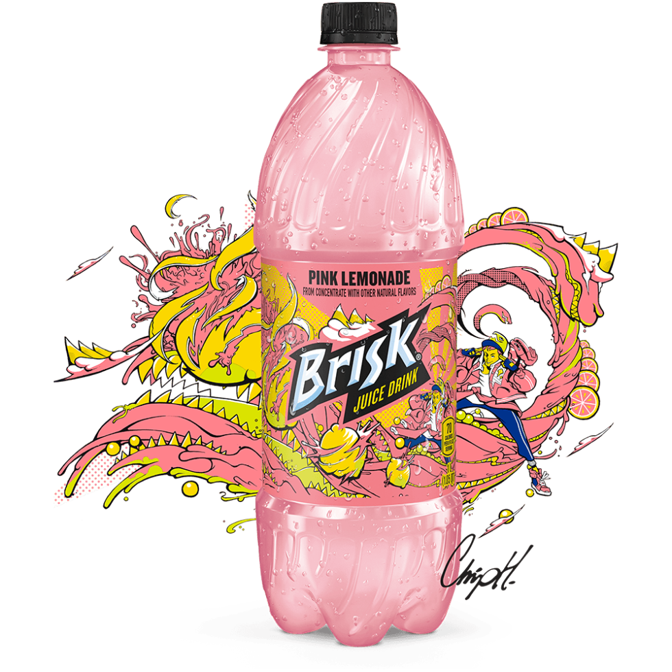 Brisk Pink Lemonade BRISK