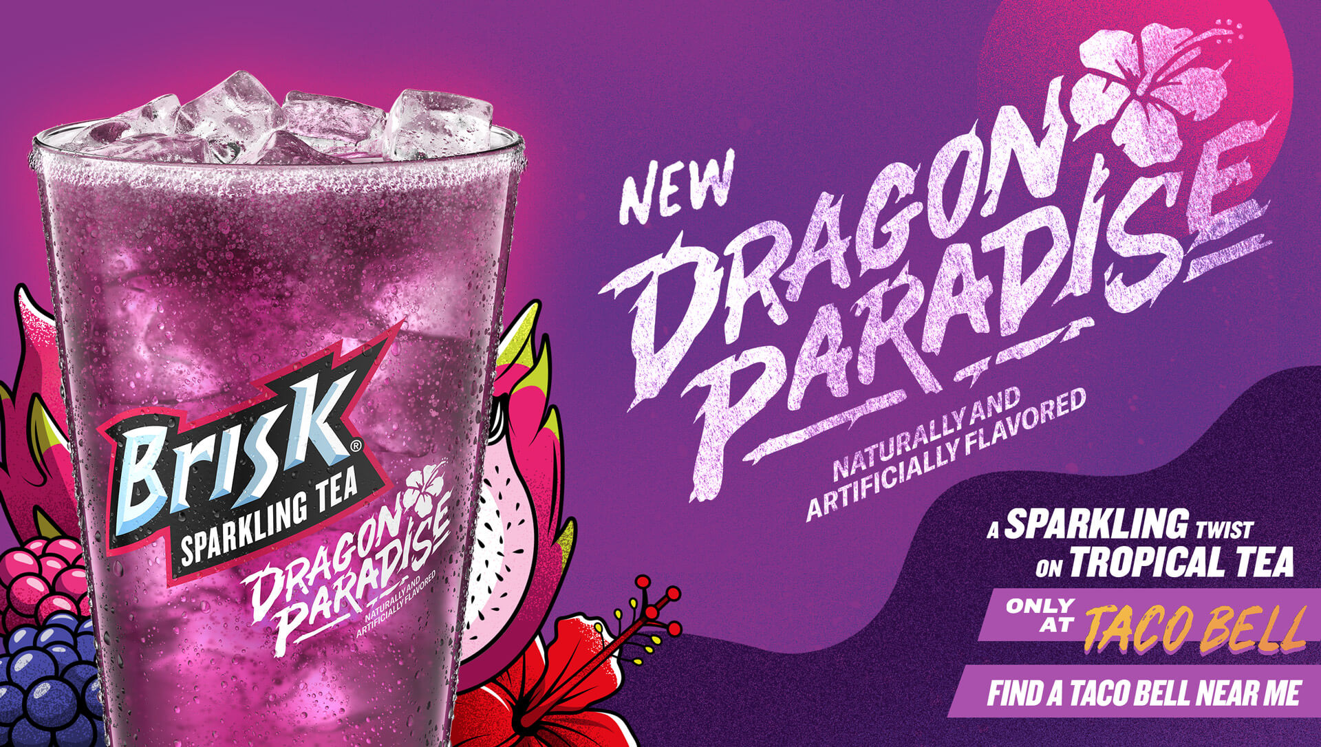 Brisk - Dragon Paradise only at Taco Bell
